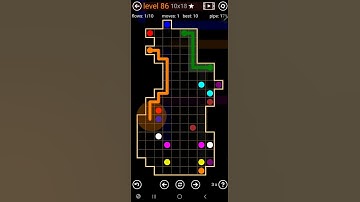 How To Solve Flow Free Amoeba Pack Level 86 10x18 Board Walk Through Solution Walkthrough