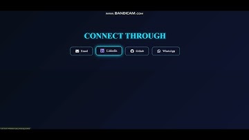 Responsive Contact Section with Magnetic Hover Icons | HTML CSS JavaScript