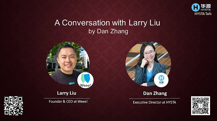 HYSTA TalkMeet Weee CEO Larry Liu ! How an Asian E...
