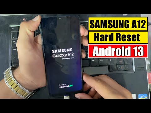 Samsung A12 Hard Reset Andriod 13 || Pattern Unlock 2025 || Remove Pin/Password