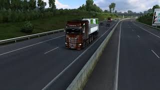 Euro Truck Simulator 2  43 | Rennes (F) - La Rochelle (F) | Scrap Metals Delivery |