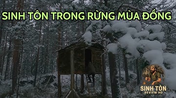 Một mình sinh tồn trong RỪNG BẮC ÂU giữa mùa đông lạnh giá | Sinh Tồn Review HD