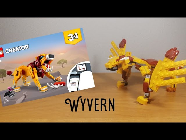 Lego 31112 alternate build Wyvern - YouTube