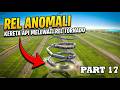 Kereta ApI Melewati Rel TORNADO ! REL ANOMALI PART #17