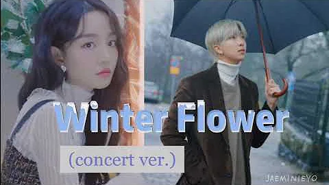 Younha Ft. RM - Winter Flower [concert effect/empty arena]