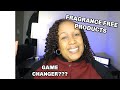 I tried Koils By Nature fragrance free hair products