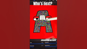 Alphabet lore 💙~pick a color|Procreate #satisfying #sub #requestedvideo #art #youtubeshorts