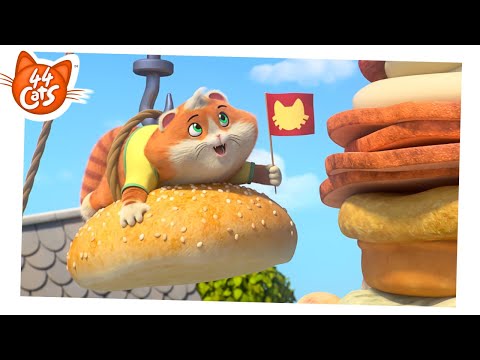 44 Kedi | Sezon 2 - Dünyanın En Yüksek Hamburgeri [CLIP]