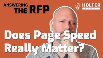 Does Website Page Speed Really Matter for Search Engine Optimization?