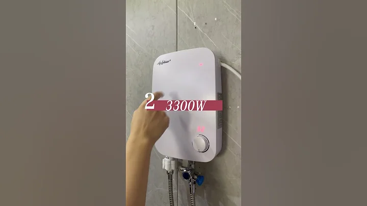 The 5500W Instant Electric Water Heater with 3-Level Control