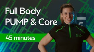 PUMP and Core with Natalie | Upper body, lower body and core