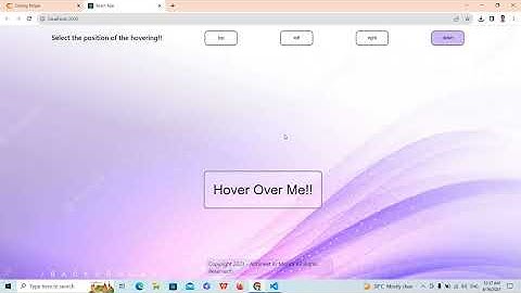 Coding Ninjas || React Skill Test-1 || Test Tooltip