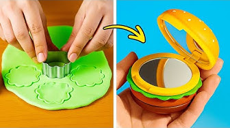 A RAINBOW OF CLAY CREATIONS Cute Colorful DIY Polymer Clay Ideas