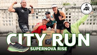 City Run ไปกับรองเท้า Adidas Supernova Rise