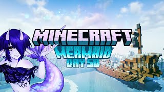 Secrets of the Ocean 🐚 Minecraft Mermaid Let's Play - 50 Days