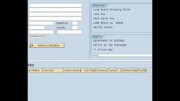 ShipERP demo: SAP Integration