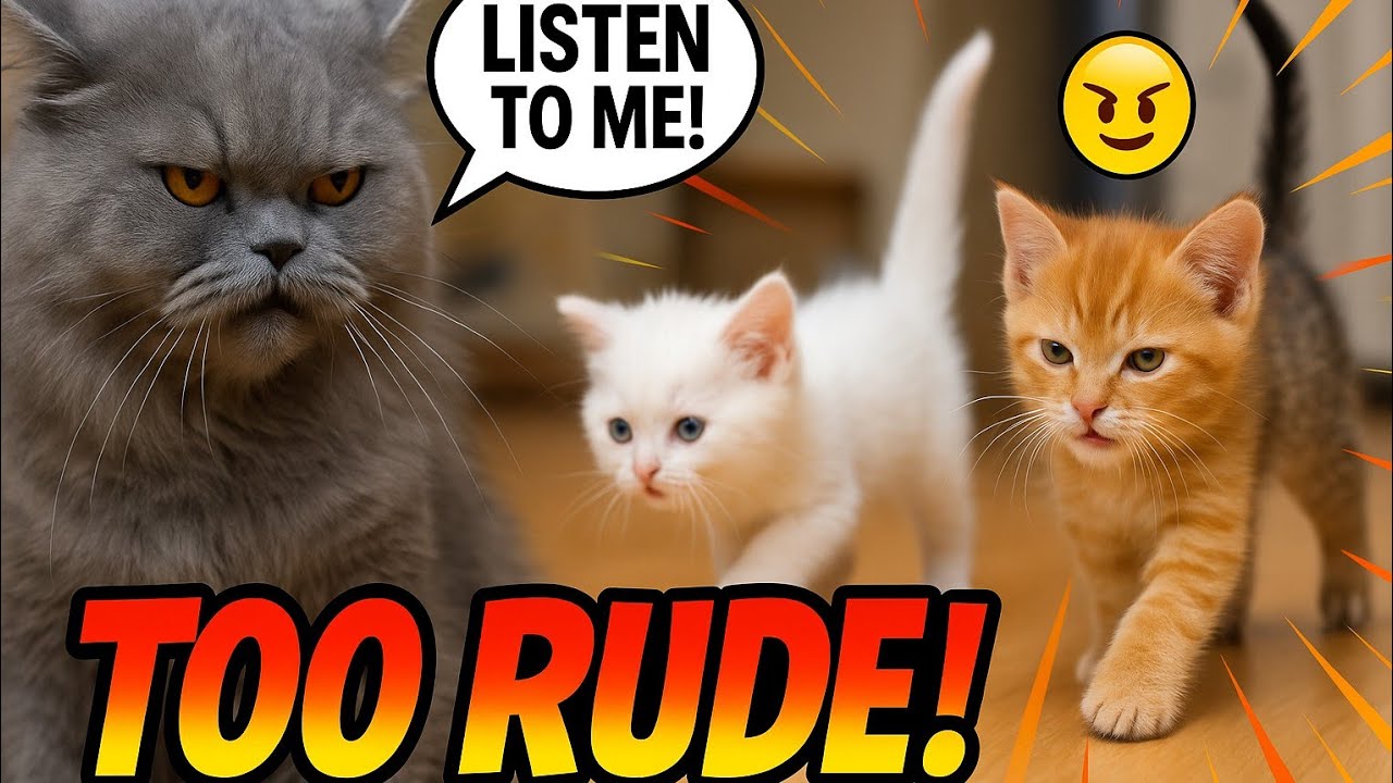 Rude Kittens Ignore Human & Cat Mom’s Warnings! 😾 - YouTube