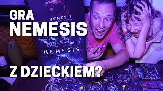 Gra Nemesis z dzieckiem - recenzja planszówki z HannaHexa (9 lat)