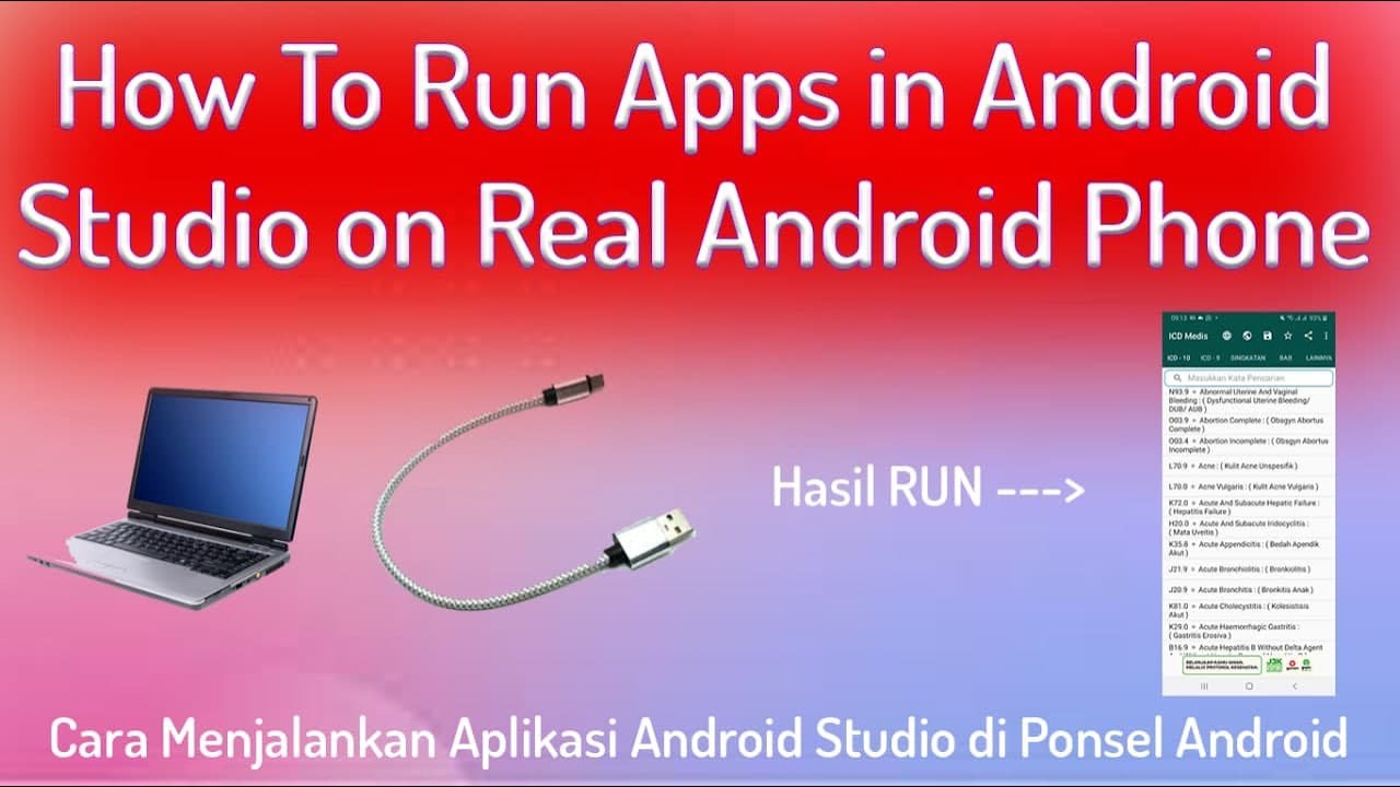 How To Run Apps in Android Studio on Real Android Phone YouTube