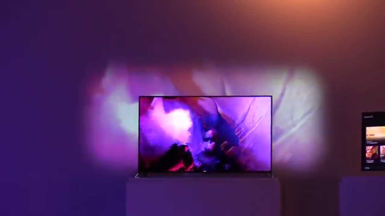 Philips Afterglow - new Ambilight TV generation 