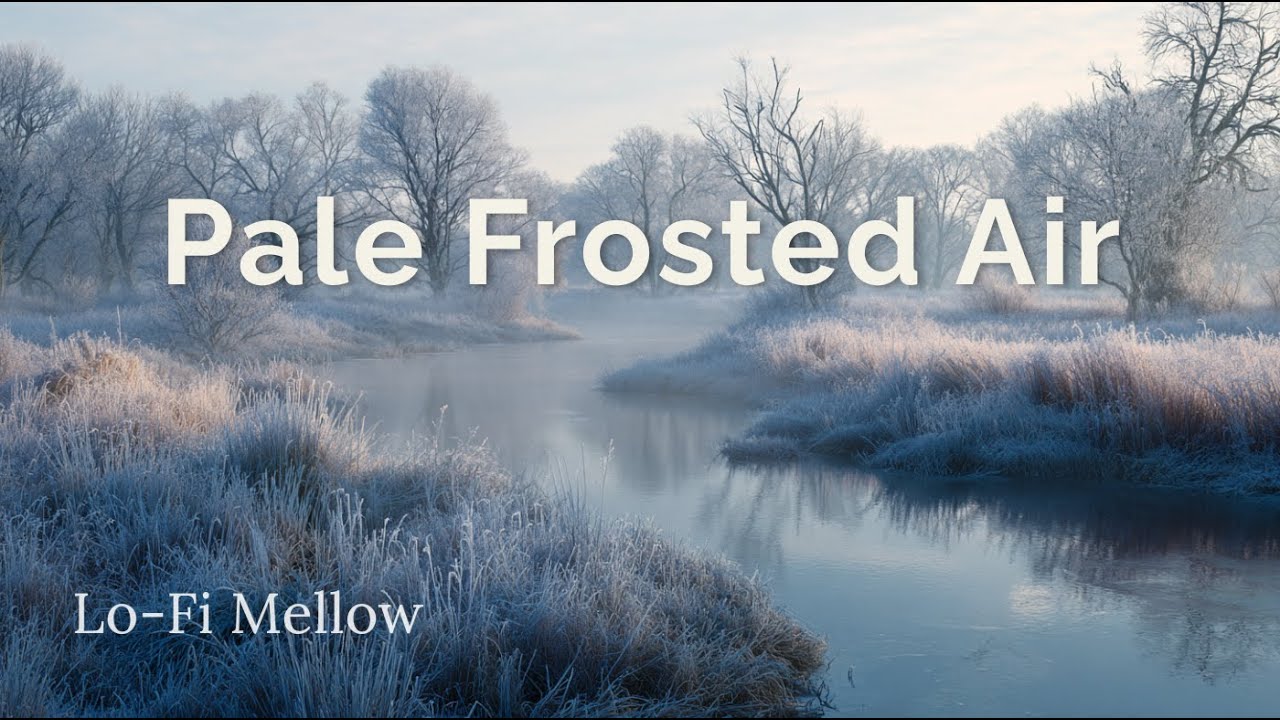 Lo-Fi Mellow – Pale Frosted Air | Calm Relaxing Background Music for Study & Focus