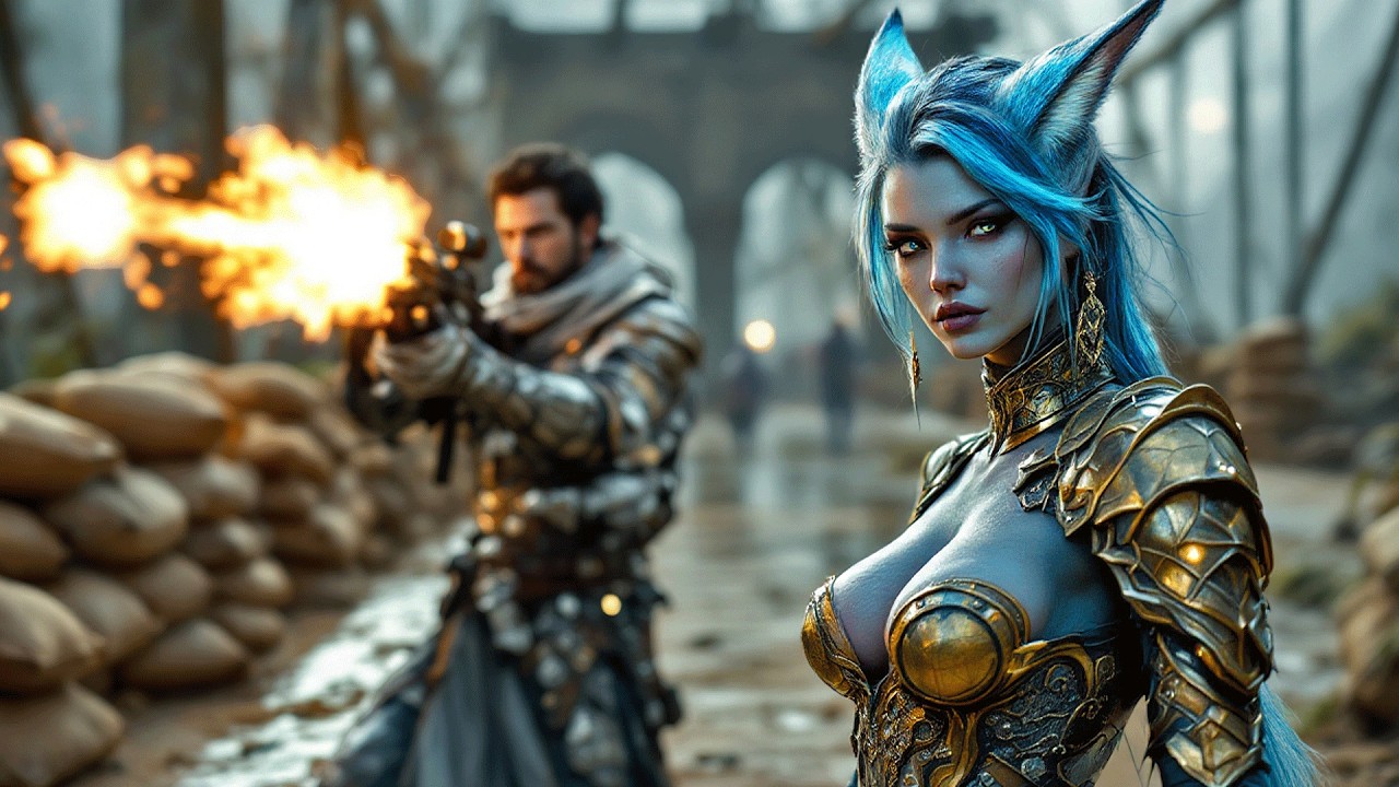 He Held the Bridge Against 500 Enemies—She Abandoned Her Throne to Fight Beside Him | HFY Cinema