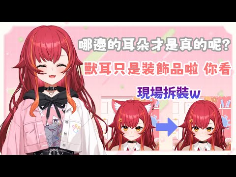 つな在直播中坦言獸耳系Vtuber之所以有4個耳朵是因為..(繪師視點)【#猫汰つな /Vspo中文翻譯/ぶいすぽ切り抜き】