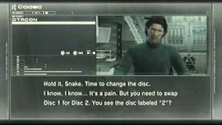MGS4 Disc 2 Easter Egg