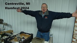 2024 Centreville Michigan Hamfest Vintage Ham CB radio swapmeet