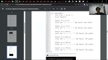 Tugas ALPROG, Pemograman C++ | Operator | Universitas Amikom Yogyakarta #PART 3
