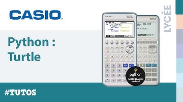 Tutoriel Python : Turtle sur les calculatrices CASIO Graph 35+E II et Graph 90+E