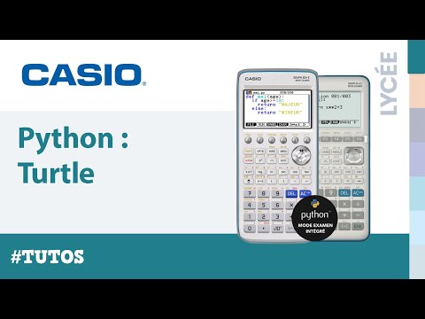 Python Tutorial: Turtle on CASIO Graph 35+E II and Graph 90+E calculators