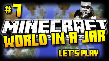 Minecraft PS3 - World In A Jar Survival - Part 7 - LAVA CONTROL! ( PS3 )