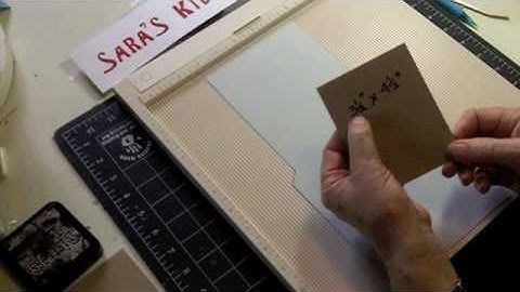 Storage for Embossing Folders Part 1