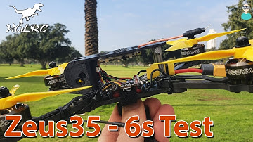 HGLRC Zeus35 - Can It Handle a 5" 6s Build?