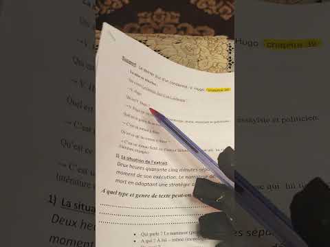 le dernier jour d' un condamné analyse du chapitre 39 تحليل الفصل questions/réponses, les figures... ...