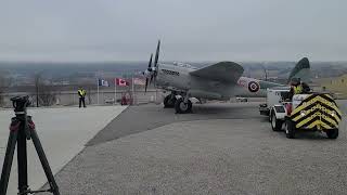 Mosquito engine run.