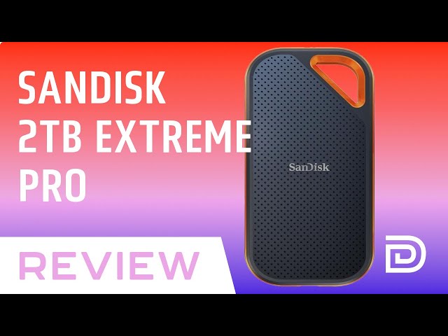 SanDisk Extreme Pro Portable SSD - 2 TB