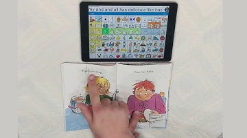 AAC Modeling Lunch Box Surprise with LAMP Words for Life