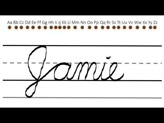 Jamie In Calligraphy Jamie Written In Graffiti