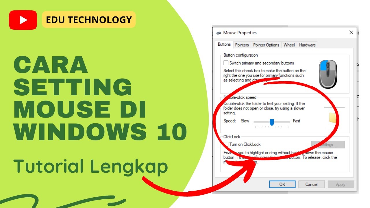 Cara Setting Mouse Di Laptop Windows 10 - EDU TECHNOLOGY