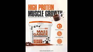🔥 High Protein Mass Gainer for Muscle Growth | Anabolic DNA Mass Gainer Review 💪