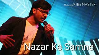 Nazar Ke Samne | Aashiqui | 90's..Lyrical Video
