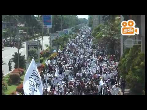 aksi damai bela ulama 205 pontianak