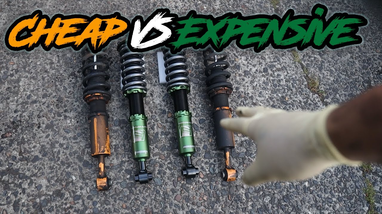 Installing CUSTOM Fortune Auto 500 coilovers on my IS300!