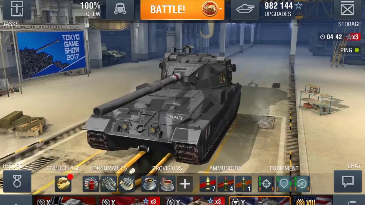 Fv215b 1 Gameplay The Hammer Wot Blitz Youtube