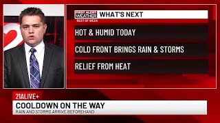 21Alive 11am First Alert Weather Forecast Update 07/30/2025