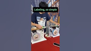 Labeling, so simple #labeling #factory #machine #box #factoryproducts #agent #diy
