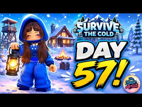 Can You Survive Past Day 57? Survive the Cold Roblox Gameplay