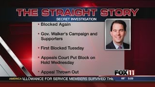 Judge's ruling once again halts Walker probe